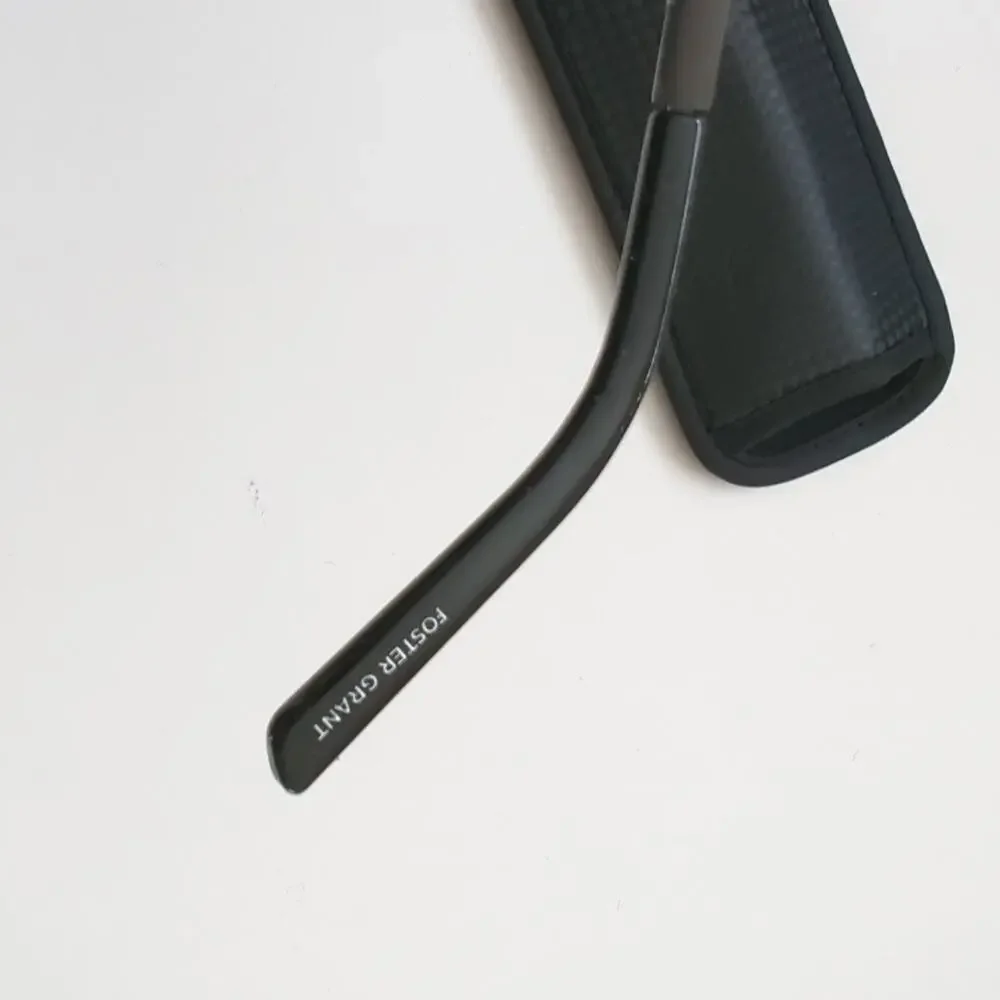 Foster Grant Reading Glasses Classy Eyeglasses Ash Gun Metal +1.50‎ PD58.5MM